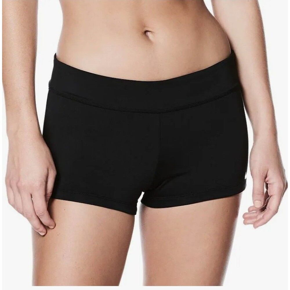 Nike Women's Black Kick Swim Shorts SIZE: XL New
